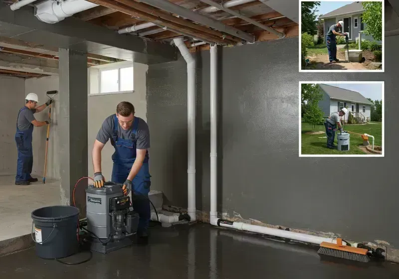 Basement Waterproofing and Flood Prevention process in Lilburn, GA